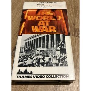 The World at War A New Germany 1933-39 VHS Special Collector's Series Thames HBO